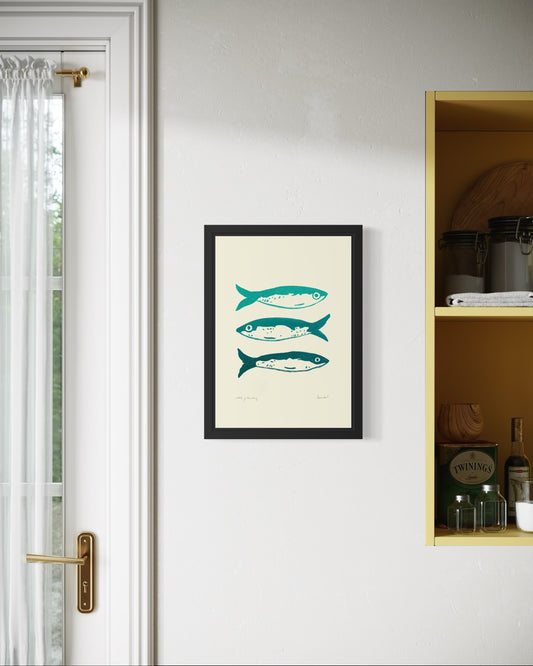 Catch of the Day in Blue