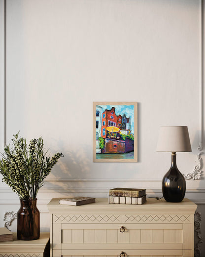 Amsterdam, Cheerful Cafe