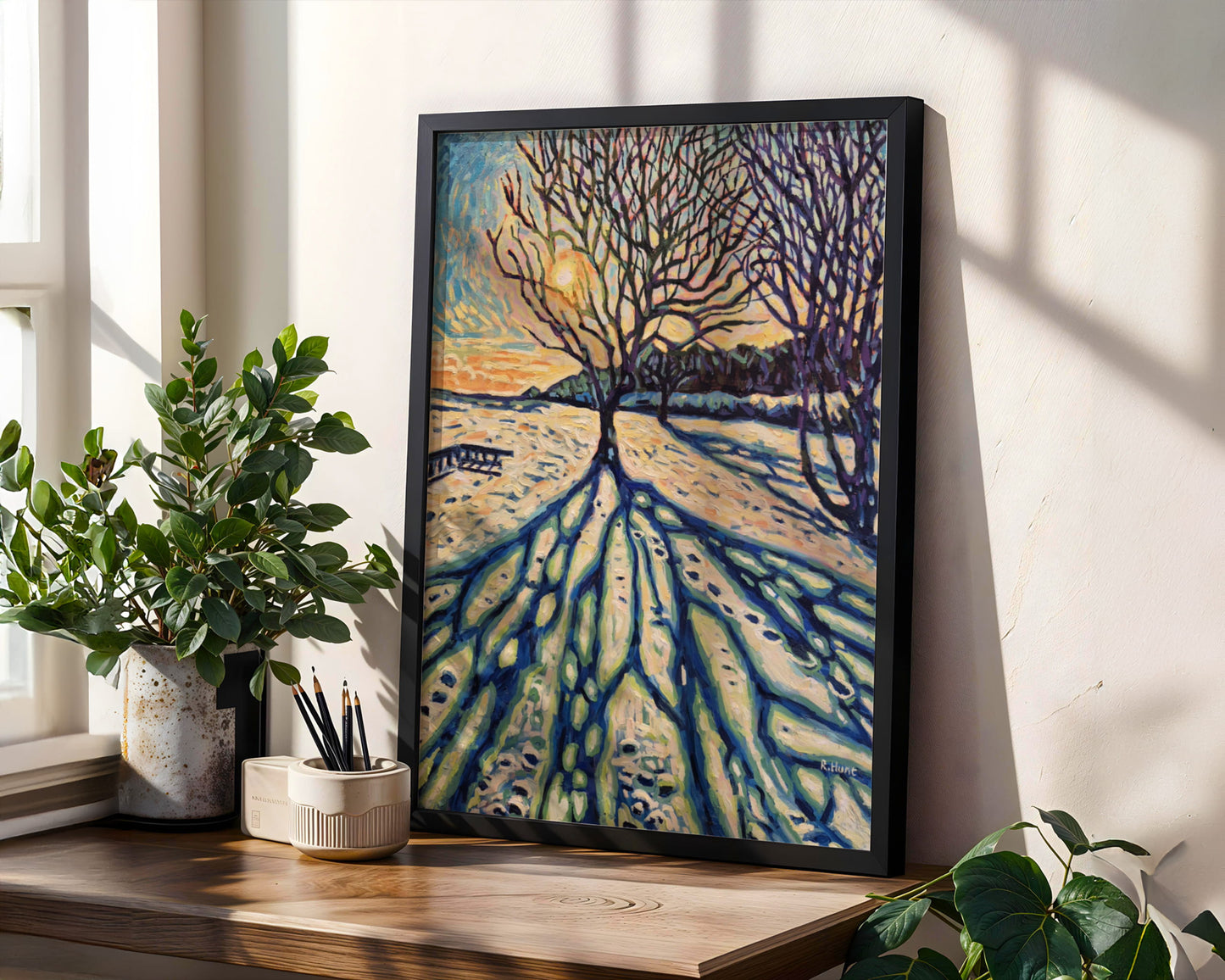 Casting Long Blue Shadows