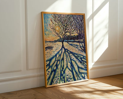 Casting Long Blue Shadows